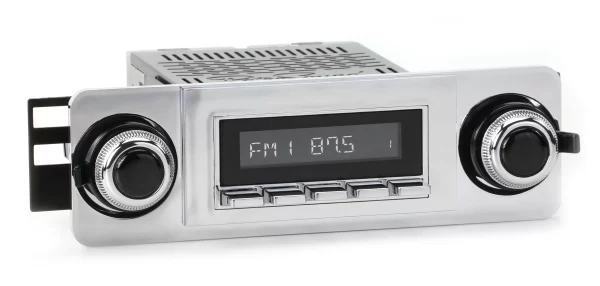 RetroRadio Compatible with 1967-72 GMC C/K Series Truck Features Include Bluetooth, HD, SiriusXM Ready, AM/FM LC-M4-119-53-93G