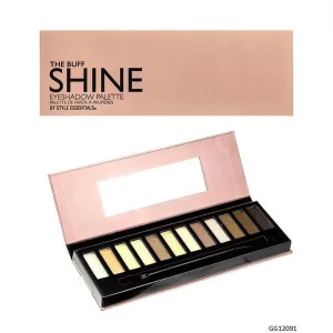 Style Essentials The Buff Shine Eyeshadow Palette - 12 Shades