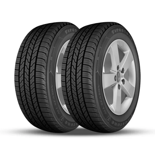 Pair of 2 New Firestone All Season 235/60R18 103H Touring Tires 55,000 Mile Warranty FS003040 / 235/60/18 / 2356018 Fits: 2017-19 Honda CR-V EX-L, 2018-22 Honda Odyssey EX-L