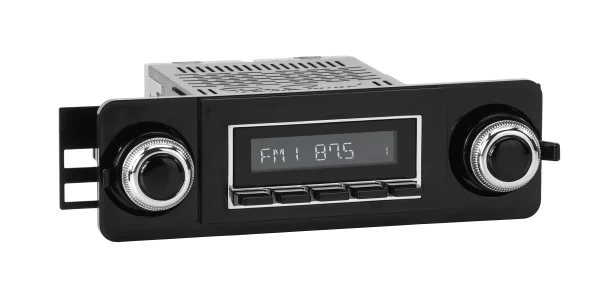RetroRadio Compatible with 1967-72 GMC C/K Series Truck Features Include Bluetooth, HD, SiriusXM Ready, AM/FM LCB-M4-219-53-93G
