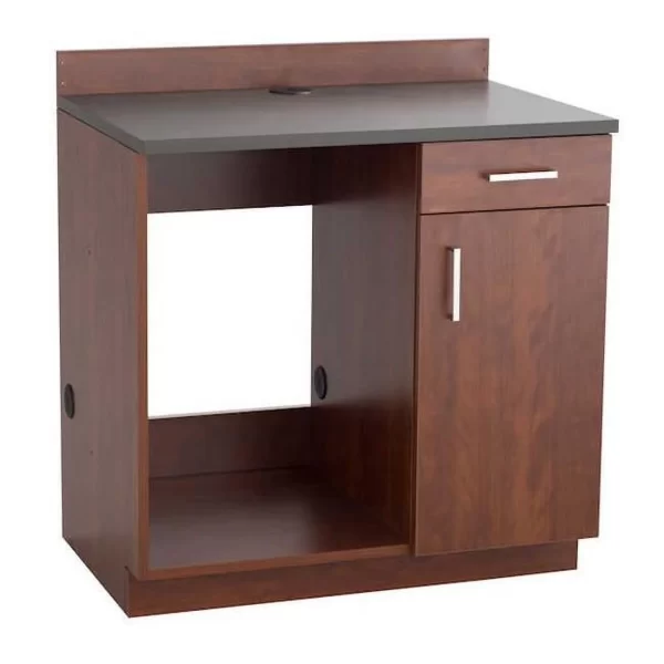 Safco  Hospitality Appliance Base Cabinet – Asian Night & Black – 39 x 36 x 25 in.